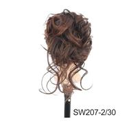 Extensiones y piezas de cabello de aspecto natural Paquete de anillo for peluca, bobina for cabello con cabeza esférica, artefacto for cabello, peluca trenzada con barba larga, esponjosa y desordenada