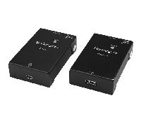Startech Extensor Usb 2.0 Cat5 50 M One Size Black
