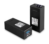 Extensor AV Lindy 42707 Transmisor y Receptor 200 m Alámbrico Negro