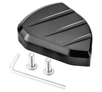 Extensor Caballete Lateral Aluminio para Honda PCX125 150 160 Base Antideslizante para soporte Pie Motocicleta Negro(Black)