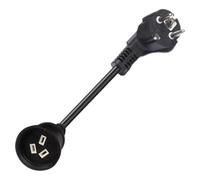 Extensor Cargador Ev Adaptador Cable Reforzado 10A 15A