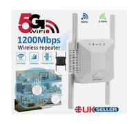 Extensor de alcance WiFi 5G para hogares inteligentes, que combina protocolo de seguridad con conexión inteligente.