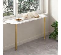 Extensor de alféizar de ventana ajustable para gatos, extensión de estante de plantas de interior con patas, repisa decorativa para cocina, oficina, balcón, perfecto salón y exhibición para gatos