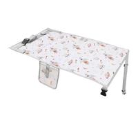 Extensor de asiento de avión para niños, cama de avión portátil, con cómodo diseño de hamaca, portátil y ligero, 76 x 44,5 cm, para volar al bebé