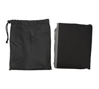 Extensor de asiento de avión para niños pequeños - cama de avión portátil plegable para viajar (Negro)