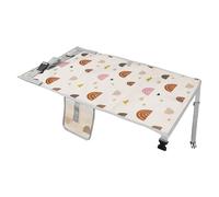 Extensor de asiento de viaje, diseño de cojín suave y cómodo, 76 x 44,5 cm, extensor de asiento de avión para bebé, cama de viaje, almohadilla de dormir plegable para bebé, fácil de inflar, para