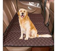 Extensor De Asiento Trasero para Perros, Funda De Asiento De Coche para Perros De Fondo Duro para Asiento Trasero, Hamaca para Perros 100% Impermeable para Coche, Camión, SUV,E
