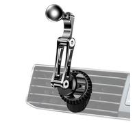 Extensor de brazo de montaje de bola, adaptador de soporte de teléfono de coche de 17 mm, extensión giratoria de montaje de teléfono para vehículos recreativos marinos, camiones, conducción, filmación