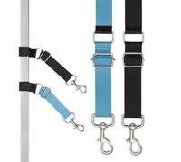 Extensor de bucle de aseo de mascotas | Paquete de 2 bucles de brazo de aseo para perros, extensor de estable ajustable, suministros de recorte, cuerda de sujeción de nailon para razas pequeñas