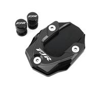 Extensor de caballete lateral moto Para YAM@&AHA FJR1300 FJR 1300 2001-2019 Extensión Del Caballete Lateral De Moto: Placa Apoyo Ampliada Y Cubierta Protección(Cc-10)