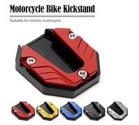Extensor de Caballete para moto Aluminio Anti-Hundimiento Extensor | Aleación aluminio, evita hundimientos, mayor estabilidad, césped para arena para tierra blanda, volcaduras(Red)