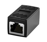 Extensor de Cable de Internet, acoplador de Cable de Internet,Adaptador de extensión de Ethernet - Accesorios de Red Powerline de Larga Distancia para monitorear Las computadoras móviles del Juego