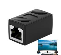 Extensor de cable Ethernet - acoplador de cable Ethernet, Acoplamiento de ethernet | Accesorios de red Powerline de larga distancia para monitorear las computadoras móviles del 1.22x0.79x0.83 pulgadas