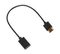 Extensor de cable HDMI 2.0 de 0,3 m macho a hembra 18 Gbps 4K 60 Hz Ultra HD compatible