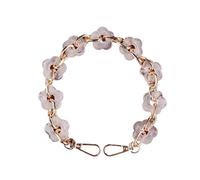 Extensor De Cadena Para Bolso 1 Uds. Bolso desmontable reemplazable, correa de cadena, bolso, correas, bandolera resina, accesorios Diy(Color 7,80CM)