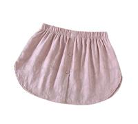 Extensor De Camisa De Barrido Inferior Summer Autumn Detachable Underskirt Shirt Extenders Ladies Skirt Sweater Blouse Tail Hem Casual Extender Hemline Mini Skirts Extensor De Camisa Falsa(Pink,S)