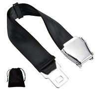 Extensor de cinturón de avión Graceme con certificado de seguridad E4, 15 a 80 cm, ajustable