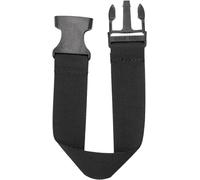 Extensor de cinturón portátil negro para riñonera, correa de extensión, cinturón extensor de cinturón para riñonera, equipaje universal y equipo de viaje, riñoneras de moda, equipaje y equipo de