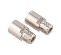 Extensor de eje de pedal de bicicleta de 20 mm con rodamiento para pedales de bicicleta de montaña, pedal de aumento para espacio libre y mejora la comodidad del conductor (plateado)