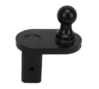 Extensor de Enganche de Cuello de Cisne para BW Turnoverball, Extensor de Bola de Cuello de Cisne de Servicio Pesado con Bola de 2 5/16 Pulgadas y Desplazamiento de 4 Pulgadas,