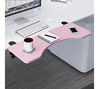 Extensor De Escritorio, Bandeja extensora de escritorio ergonómica, extensor de escritorio plegable, estante de reposabrazos de montaje en mesa, soporte de brazo de codo de computadora, reduce ( Color