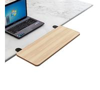 Extensor de escritorio ergonómico para bandeja horizontal de teclado de computadora con soporte plegable de metal de 20 x 9.8 pulgadas, extensión de mesa de estudio y oficina, perfecto para mayor