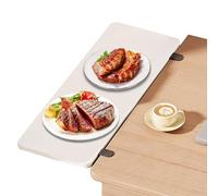 Extensor de escritorio - estante de extensión de escritorio | Soporte plegable del brazo del codo, bandeja de teclado de computadora con sujeción para oficinas domésticas, estante de soporte del brazo