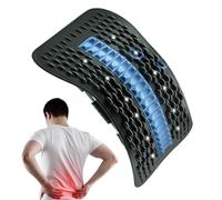 Extensor de espalda inferior | Masaje ergonómico ajustable para aliviar la tensión lumbar, tabla de estiramiento lumbar | para hombres y mujeres fitness en el hogar viajes entrenamiento ejercicio yoga