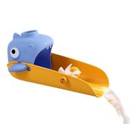 Extensor de fregadero,Extensor de grifo de baño - Extensor de grifo de agua de extensión larga con diseño de tiburón - Accesorio para fregadero, cubierta de extensión para grifo, ayudante de lavado