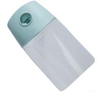Extensor de grifo amigable que redirige el flujo de agua hacia abajo para un mejor control durante la configuración del hogar o guardería (azul claro)