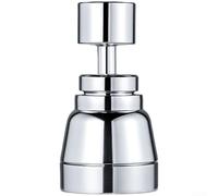 Extensor de grifo, boquilla de extensión de grifo de cocina a prueba de salpicaduras para fregadero, ahorro de agua, lavado de niños, hogar, baño, herramienta giratoria flexible (A)