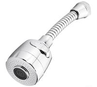 Extensor de grifo con cabezal de pulverización giratorio de 360 grados para uso en cocina, con filtro de ahorro de agua y a prueba de salpicaduras, se adapta a grifos de 22 mm (D)