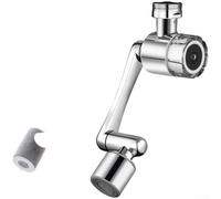 Extensor de grifo con rango giratorio de 1080 grados y ajustes de flujo de agua dobles para aplicaciones domésticas (B)