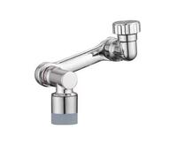 Extensor de grifo con rotación universal de 1080°, cabezal rociador, brazo robótico, grifo mezclador, aireador, burbujeador, boquilla de grifo de agua.(2dual mode)