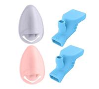 Extensor de grifo de 2 piezas, protector contra salpicaduras de grifo de 2 piezas, extensor de fregadero de cocina, desviador de fregadero, extensor de lavado de manos para niños para cocina, baño