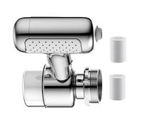 Extensor De Grifo De Baño - Accesorio Ajustable Con Filtro | Extensor De Grifo Giratorio De 1080 Grados, Para Alquiler De Casa, Dormitorio, Apartamento, Ducha, Lavado De Cara
