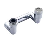 Extensor de grifo de cocina, adaptador de grifo giratorio de 1440° fácil de usar, aireador de fregadero antioxidante, boquilla de flujo de agua a prueba de fugas, accesorio giratorio para lavabo de