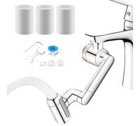 Extensor de Grifo Giratorio Ahorro de Agua y Presión en Cobre