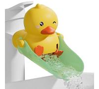 Extensor de grifo para fregadero,Extensorr pato | fregadero con forma amarillo facilitar el lavado manos manija ajustable