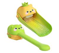 Extensor de grifo para niños, extensión de fregadero de dibujos animados para lavado de manos | Ayudante de lavado de pico de fregadero con borde no deslizante para cocina, escuela y baño