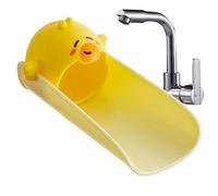 Extensor de grifo para niños, extensor de grifo de agua a prueba de salpicaduras, extensor de grifo de agua de silicona suave a prueba de salpicaduras para niños, niños pequeños