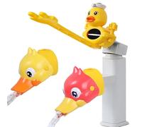 Extensor de Grifo para Niños Fregadero de la Manija Extender,Suuwwn Dibujos animados Accesorio de Extensión de Grifo Plástico Extensión de Grifo Extensor Lavado de Manos Alargador Grifo Extensor 3PCS