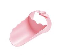 Extensor de grifo para niños pequeños, extensor de grifo genérico para lavar a mano de niños, adecuado para baño, fregadero de bañera, se adapta a la mayoría de grifos (rosa)