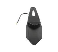 Extensor de guardabarros delantero Luz Trasera LED Universal Polisport Para Motocicleta Y Guardabarros Trasero MX Trail(Black)