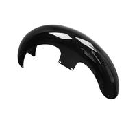 Extensor de guardabarros delantero Para Touring Electra Road Glide CVO Tri FLHR Custom Baggers Para Rueda De 19" Y 21" En Negro Intenso(Steel 21 inch)