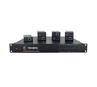 Extensor de interruptor de matriz HDMI HDBaseT 4:2:0 de 8 x 8 4K60Hz hasta 230 pies (1080P) y 131 pies (4K) sobre CAT5e/6 individual | Soporta PoC, CEC, control remoto por J-Tech Digital