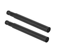 Extensor de la válvula del neumático de la Bicicleta, Accesorio de la extensión de la válvula del Tubo Interno de la Bici de 2Pcs 60m m(Negro)