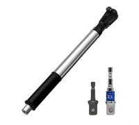 Extensor de llave combinada de 1/2 pulgada de alto par de torsión herramienta de extensión con sistema de cambio rápido para cabezales de controlador de 38, 12, 14, adecuado para enchufe de 1/2