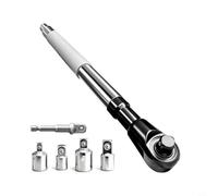 Extensor de llave profesional con agarre de silicona antideslizante, cambio rápido de enchufe de 3 segundos para unidades de 1/4 3/8 1/2 pulgadas, diseño de cuello estrecho para reparaciones de