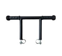 Extensor de mango de doble tubo para padres altos, compatibilidad con varios cochecitos y cochecitos, extensor ligero y compacto